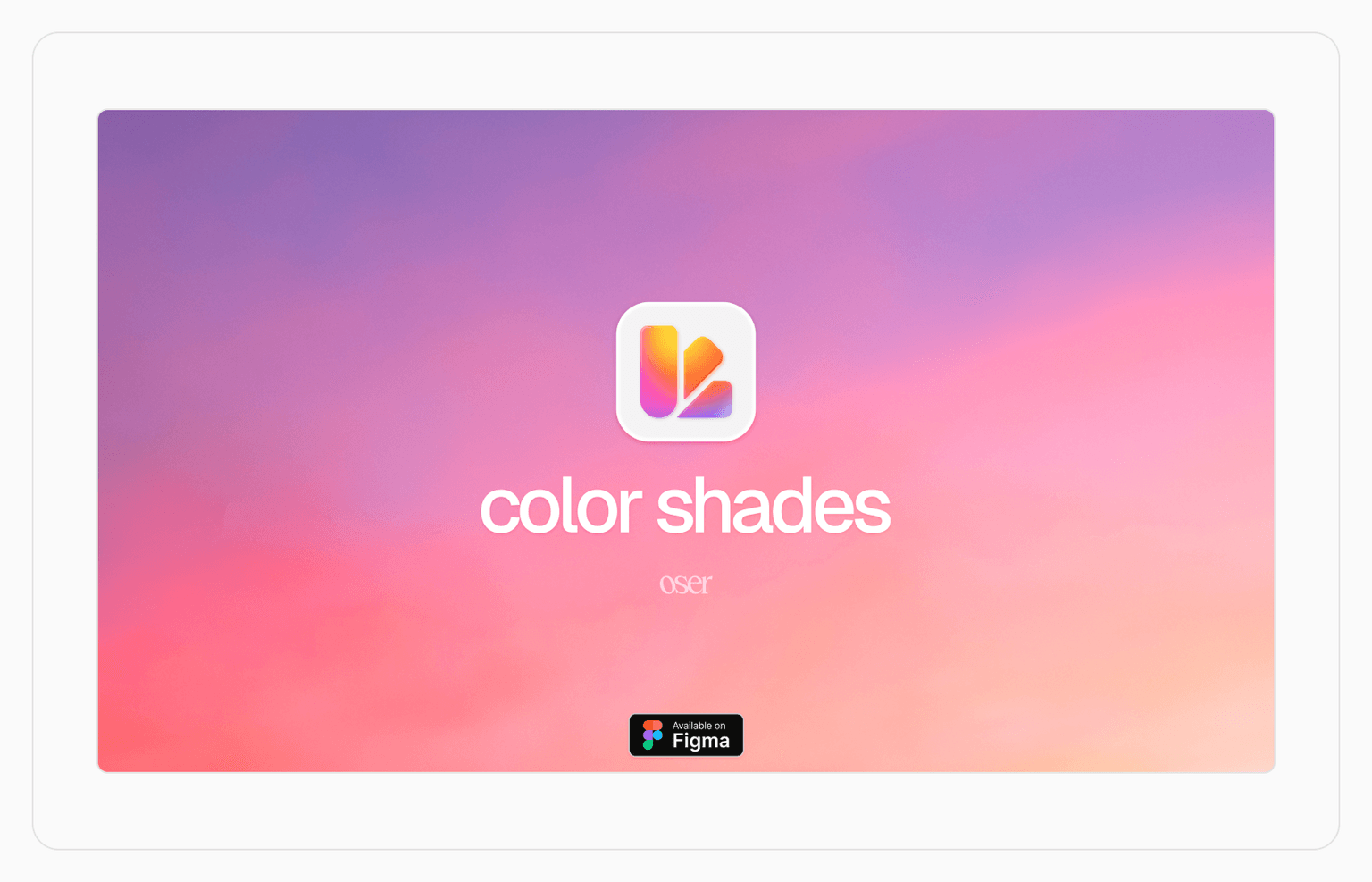 Interface du plugin Color Shades dans Figma